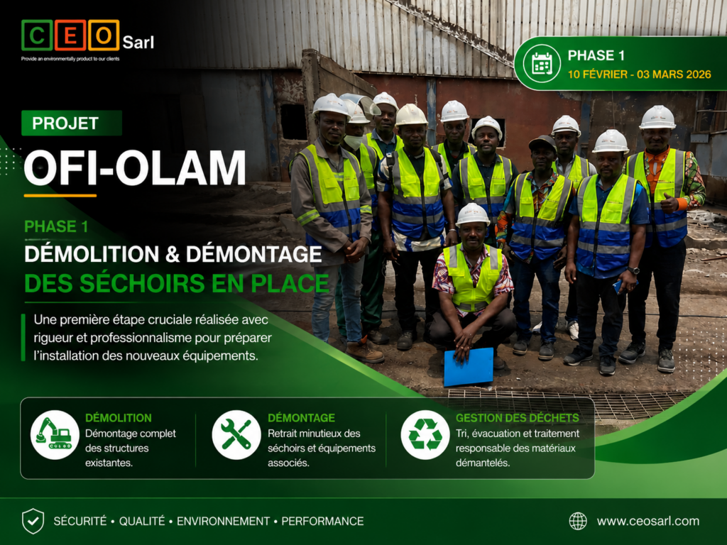 ceo sarl projet phase 1 projet ofi olam